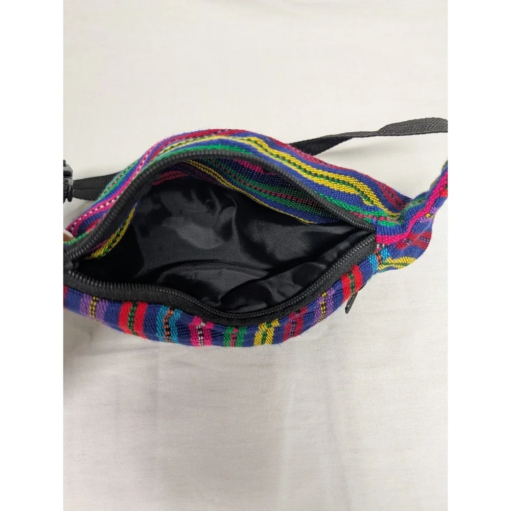Guatemalan Fanny Packs Hipster Boho Unisex Colorful